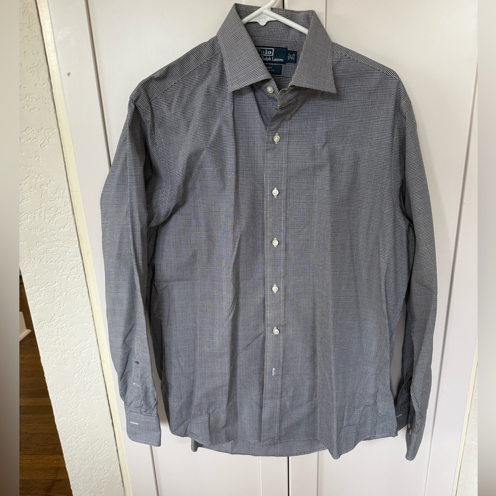 Ralph Lauren Men's Blue Dress Shirt
